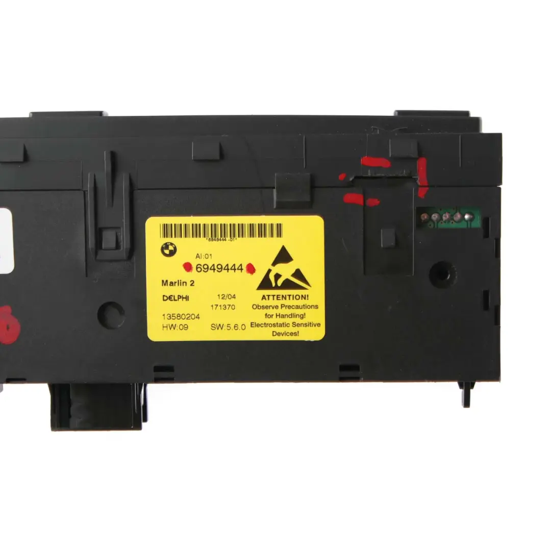 Switch Unit Control Panel Centre Console DSC Seat Heating to BMW E60 with Part number 6949444 BMW E60 Switch Unit Control Panel Centre Console DSC Seat Heating - SKU 6949444 - Part number 6949444