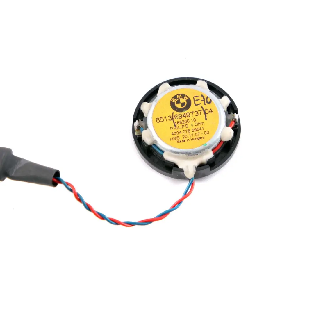 BMW X5 E70 X6 E71 Fronttürverkleidung Hi-Fi Hochtöner Lautsprecher - SKU 6949737 - Teilenummer 6949737