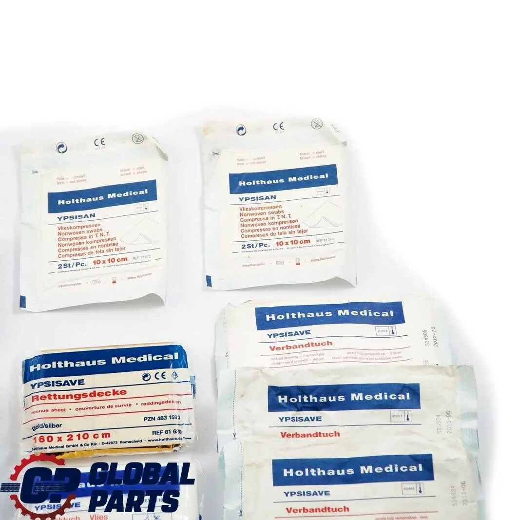 BMW Universal First Aid Kit medico di emergenza Pouch Nero - SKU 6949966 - Numero di parte 6949966
