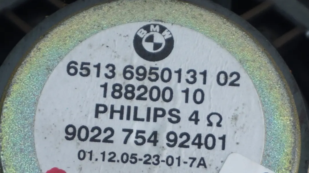 Głośnik Średniotonowy 6915837 do BMW X3 E83 E85 E86 o numerze 6950131 BMW X3 E83 E85 E86 Głośnik Średniotonowy 6915837 - SKU 6950131 - Numer Części 6950131