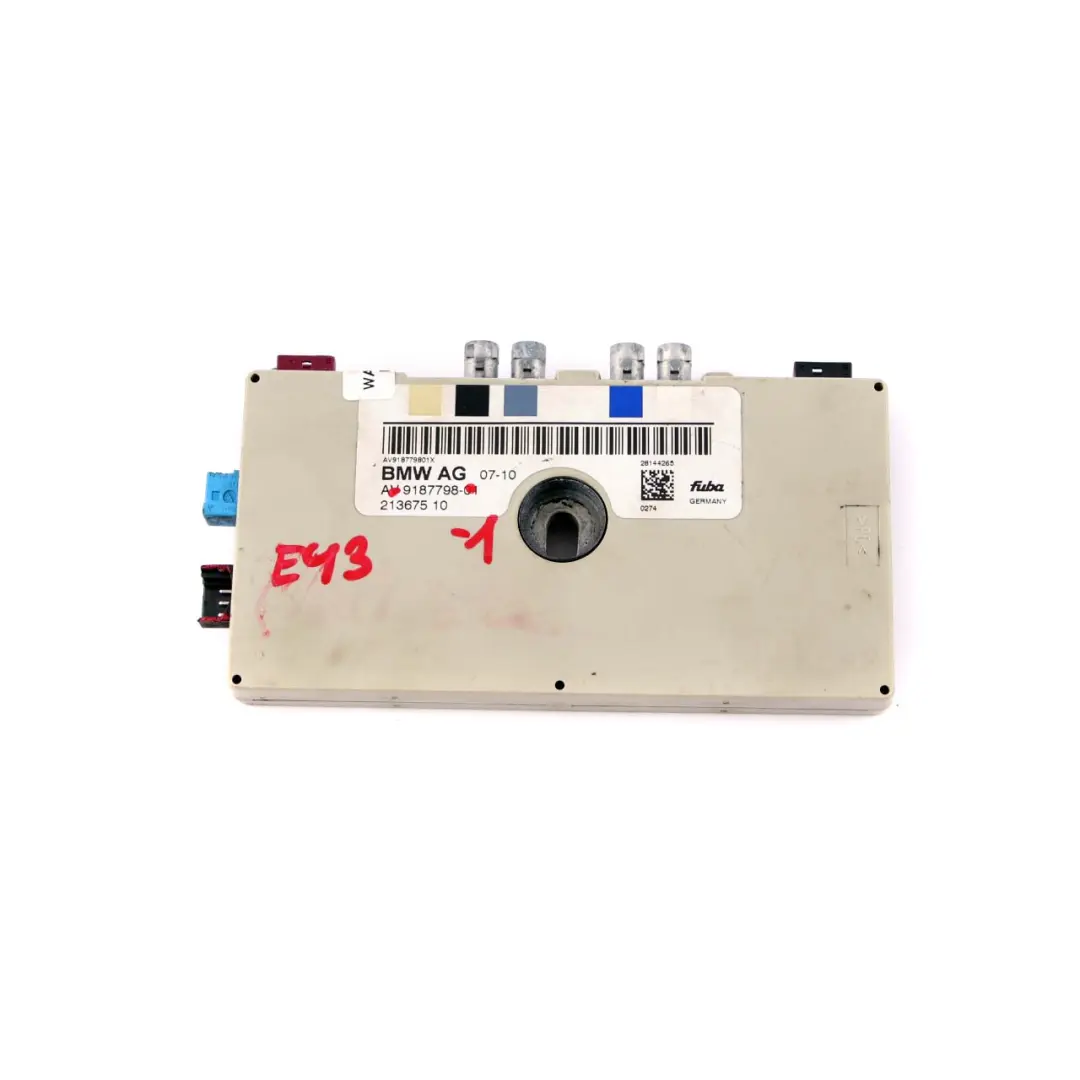 Aerial Antenna Amplifier Diversity Control Module 9187798 to BMW E93 with Part number 6950181 BMW E93 Aerial Antenna Amplifier Diversity Control Module 9187798 - SKU 6950181 - Part number 6950181