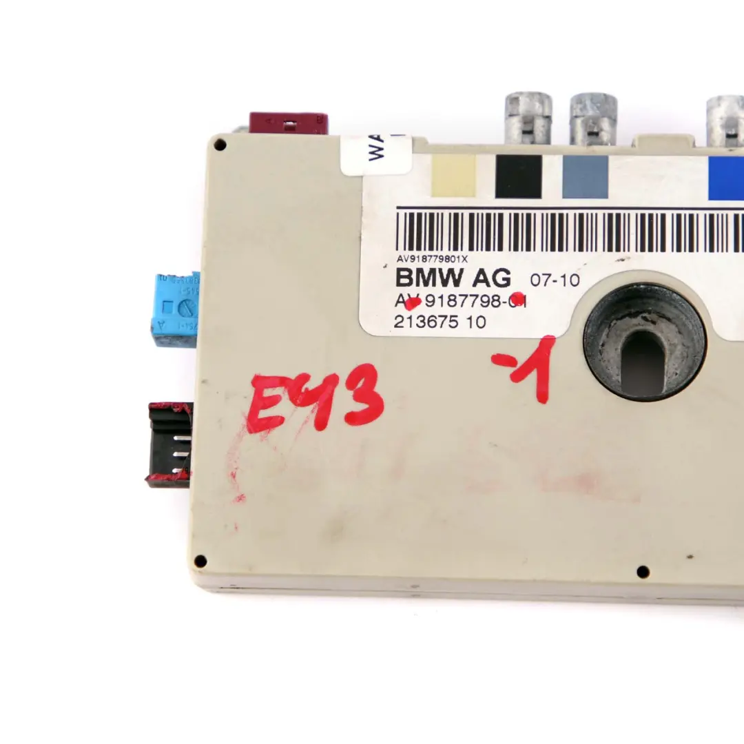 Aerial Antenna Amplifier Diversity Control Module 9187798 to BMW E93 with Part number 6950181 BMW E93 Aerial Antenna Amplifier Diversity Control Module 9187798 - SKU 6950181 - Part number 6950181