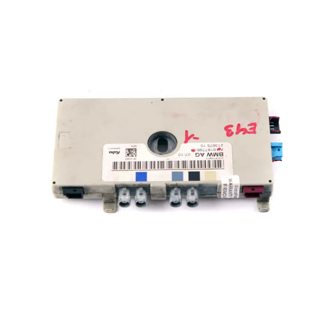 Antena Amplificador Diversity 9187798 para BMW E93 con número de pieza 6950181 BMW E93 Antena Amplificador Diversity 9187798 - SKU 6950181 - Número de pieza 6950181