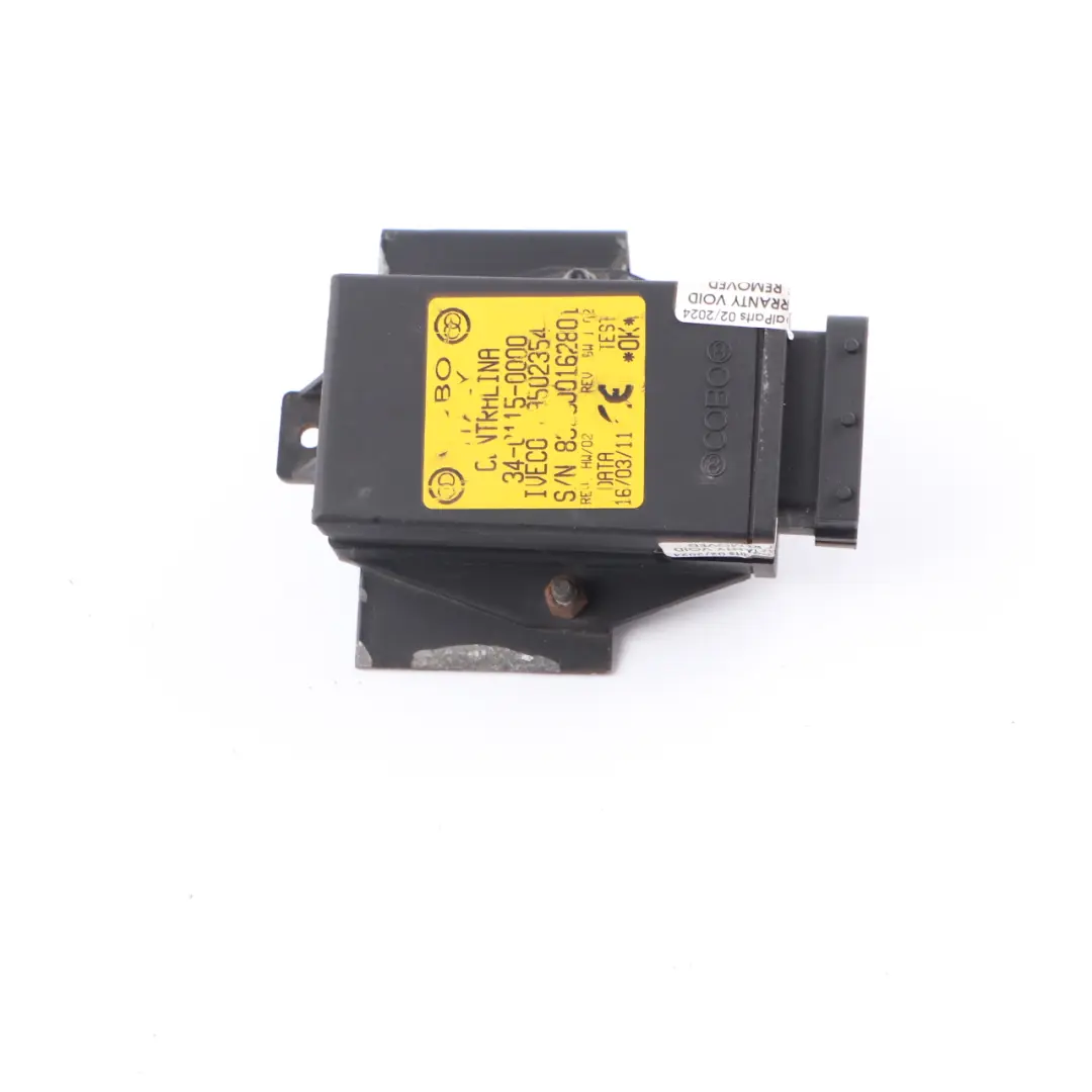 Towing Tow Bar Trailer Hook Module Control Unit to Iveco Daily with Part number 69502354 Iveco Daily Towing Tow Bar Trailer Hook Module Control Unit - SKU 69502354 - Part number 69502354