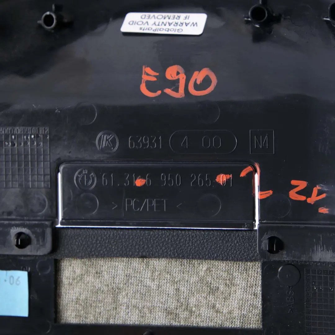 Columna dirección Panel Cubierta Superior para BMW E87 E81 E82 E84 E90 E91 con número de pieza 6950265 BMW E87 E81 E82 E84 E90 E91 Columna dirección Panel Cubierta Superior - SKU 6950265-2 - Número de pieza 6950265