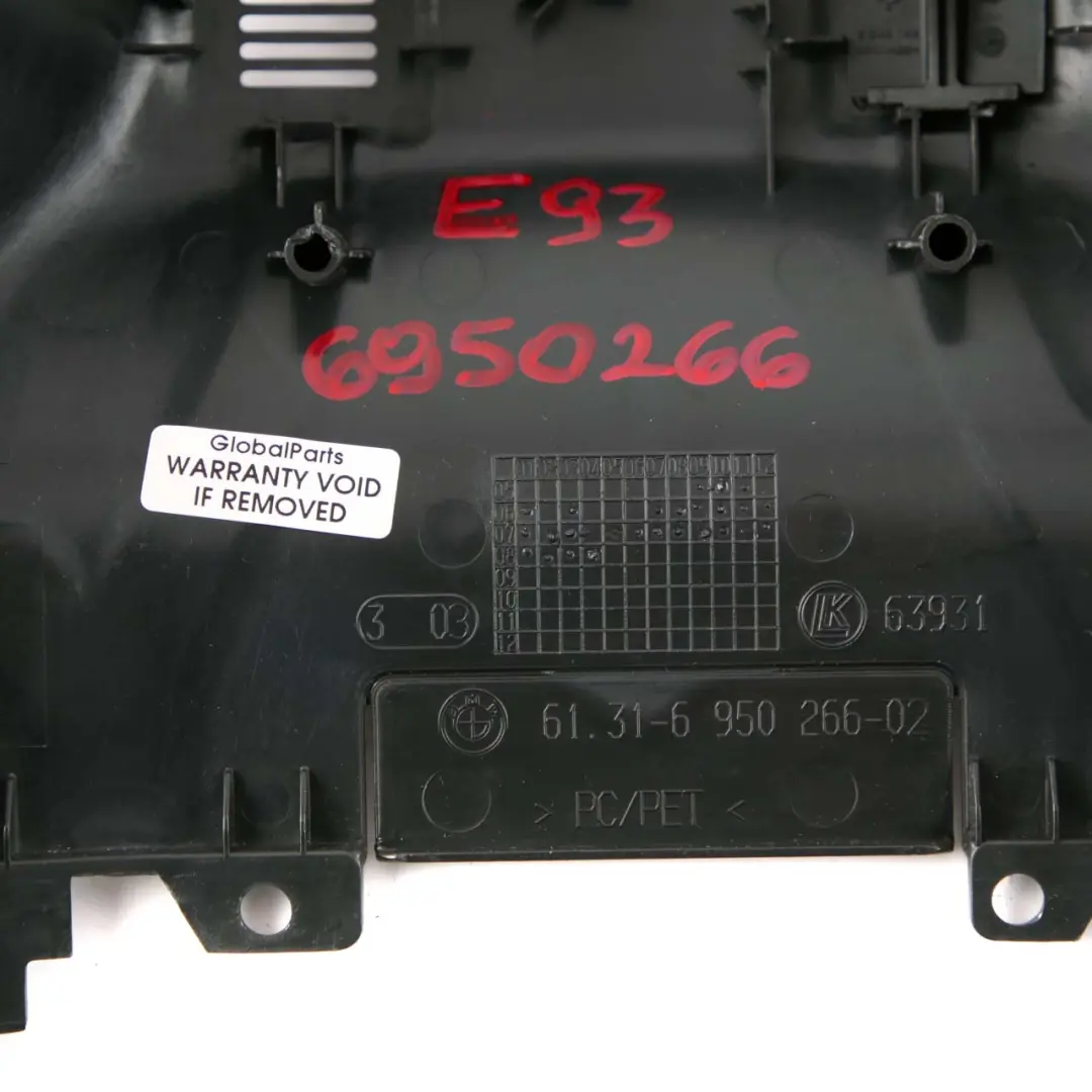 Couvre Couverture Colonne de Direction BMW E82 X1 E84 E88 Z4 E89 E93 LCI - SKU 6950266 - Numéro de pièce 6950266
