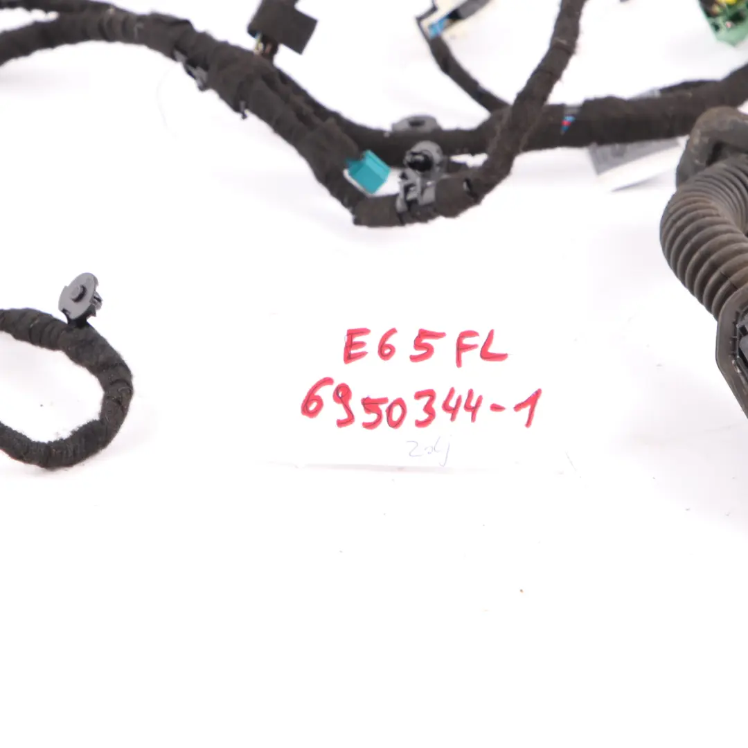 Cable Harness Loom Front Door Wiring Left N/S 6950343 to BMW E65 E66 with Part number 6950344 BMW E65 E66 Cable Harness Loom Front Door Wiring Left N/S 6950343 - SKU 6950344-1 - Part number 6950344
