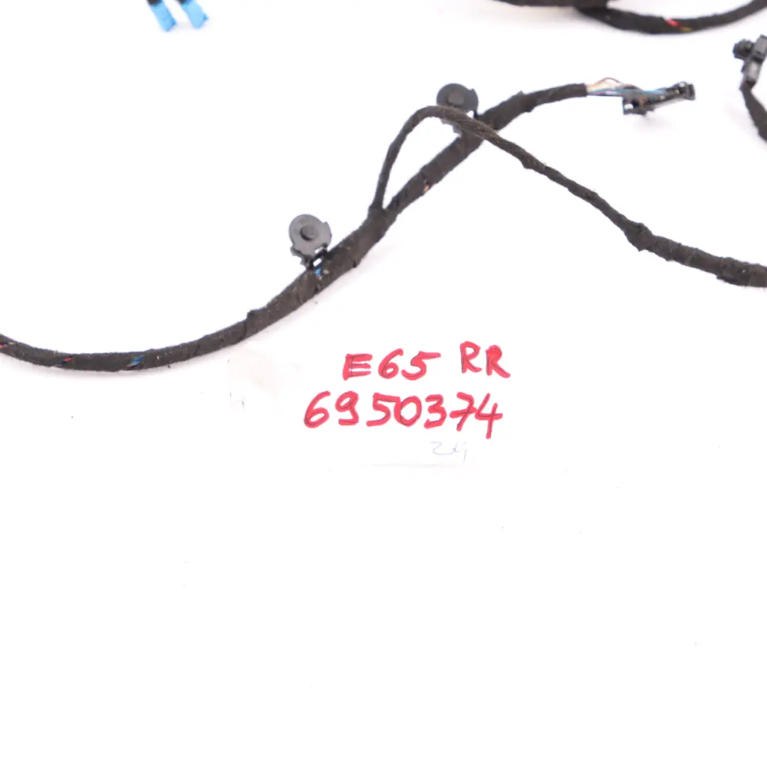  Türkabel BMW E65 Kabelbaum hinten rechts Kabelbaum 6950349 - SKU 6950374 - Teilenummer 6950374