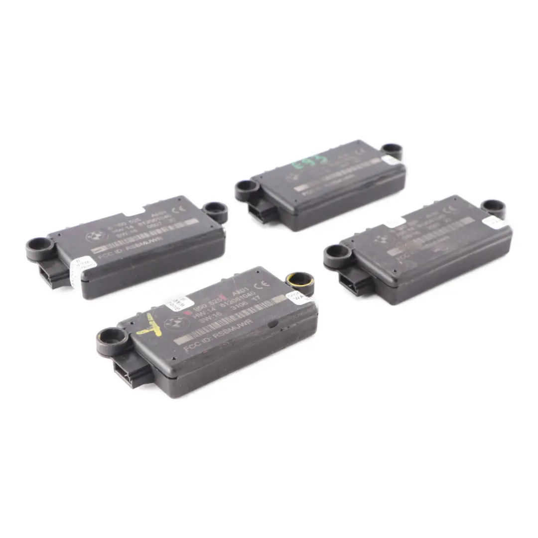4 x BMW E63 E64 E93 Módulo Sistema Alarma Sensor DWA Unidad Control Set - SKU 6950525-2 - Número de pieza 6950525