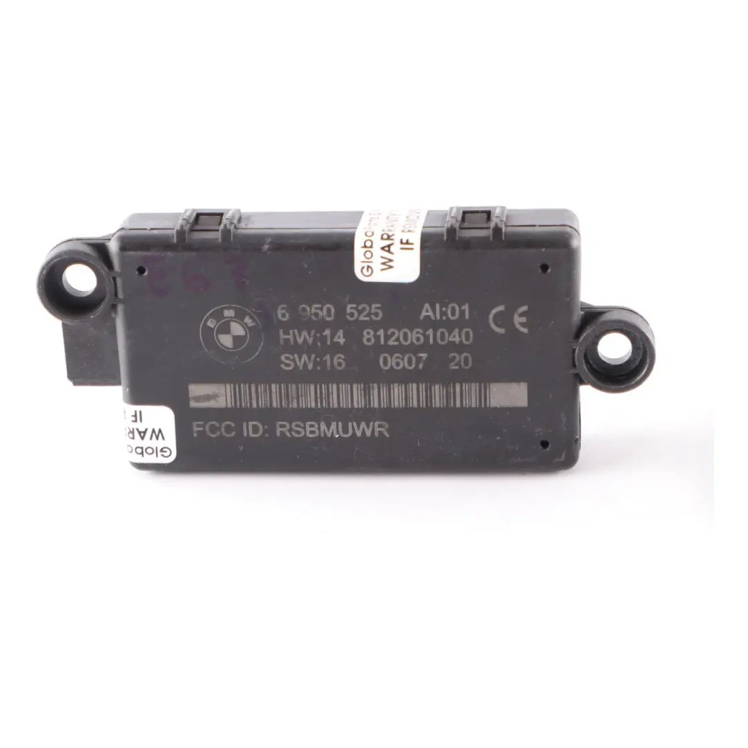 Alarm System Module Sensor DWA Control Unit Set to 4 x BMW E63 E64 E93 with Part number 6950525 4 x BMW E63 E64 E93 Alarm System Module Sensor DWA Control Unit Set - SKU 6950525-2 - Part number 6950525