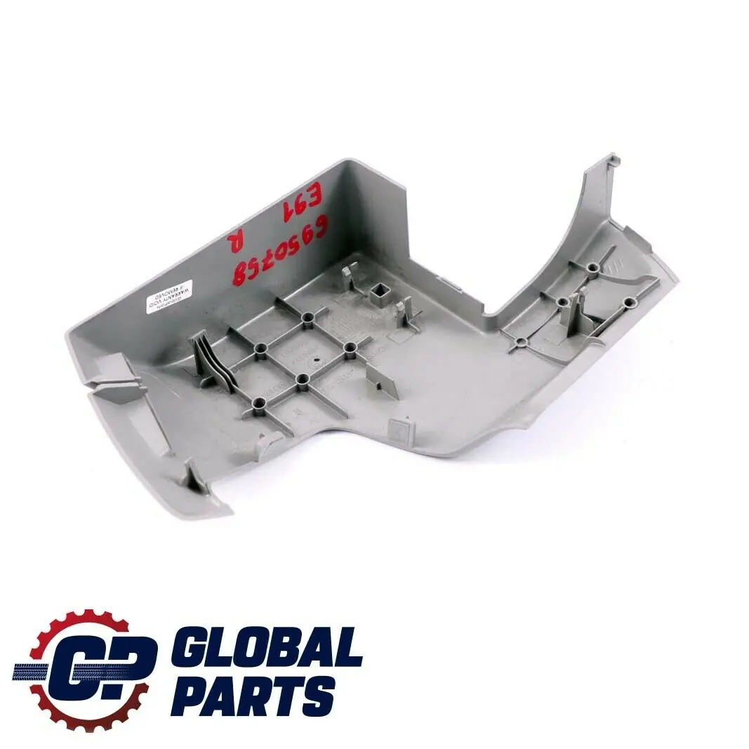 BMW E91 E91N LCI Rivestimento Cintura Sicurezza Posteriore Destra Grigio - SKU 6950758 - Numero di parte 7068912