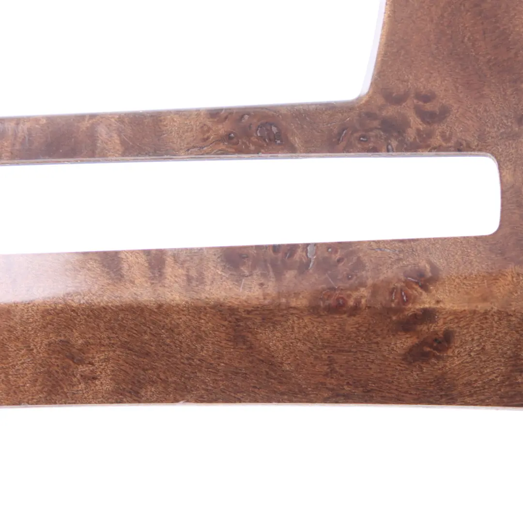 BMW E60 E61 Cover Trim Panel Dashboard Frame Center Wood Poplar - SKU 6951023-1 - Part number 6951023