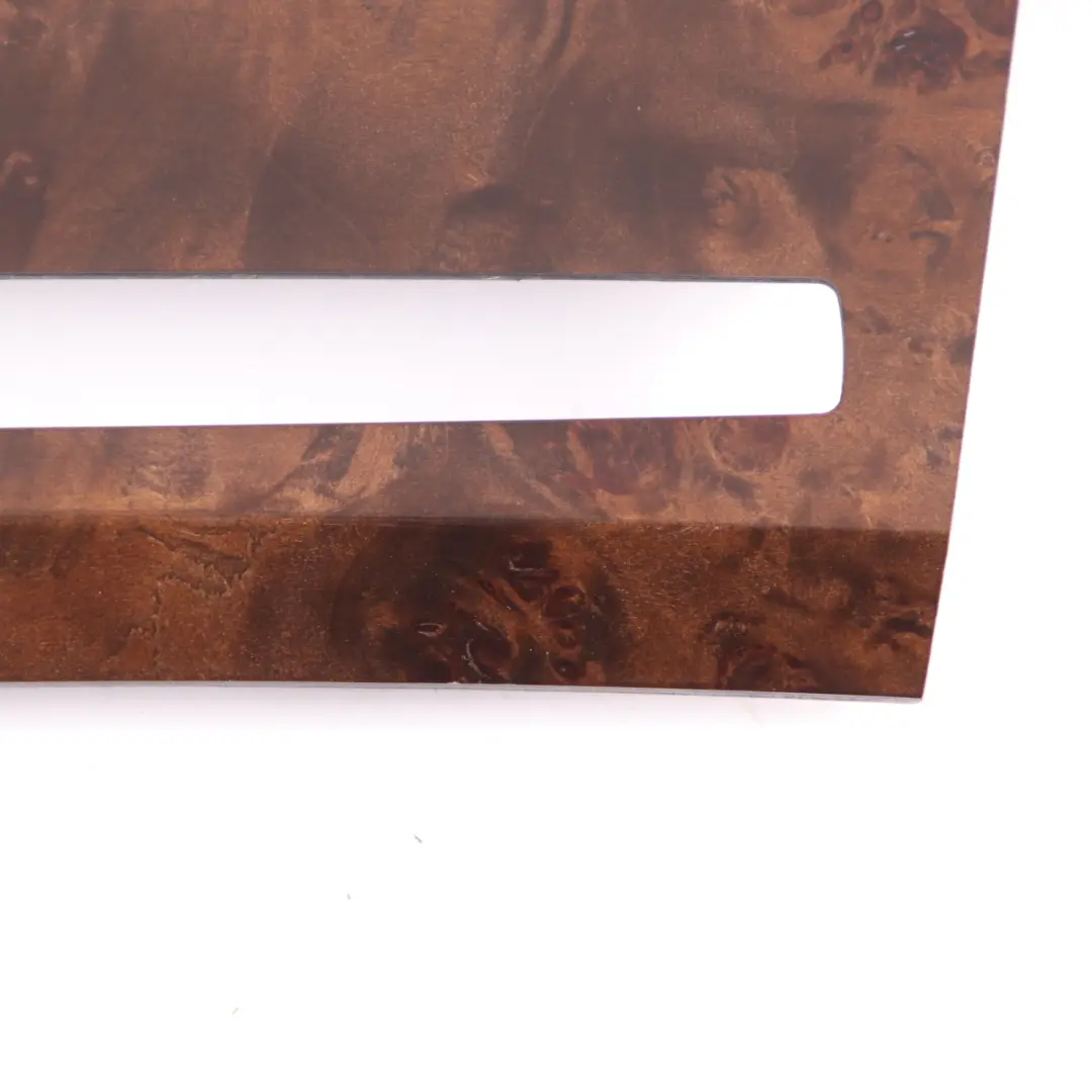 Trim Panel Dashboard Frame Center Wood Poplar to BMW 5 Series E60 E61 Cover with Part number 6951031 BMW 5 Series E60 E61 Cover Trim Panel Dashboard Frame Center Wood Poplar - SKU 6951031 - Part number 6951031