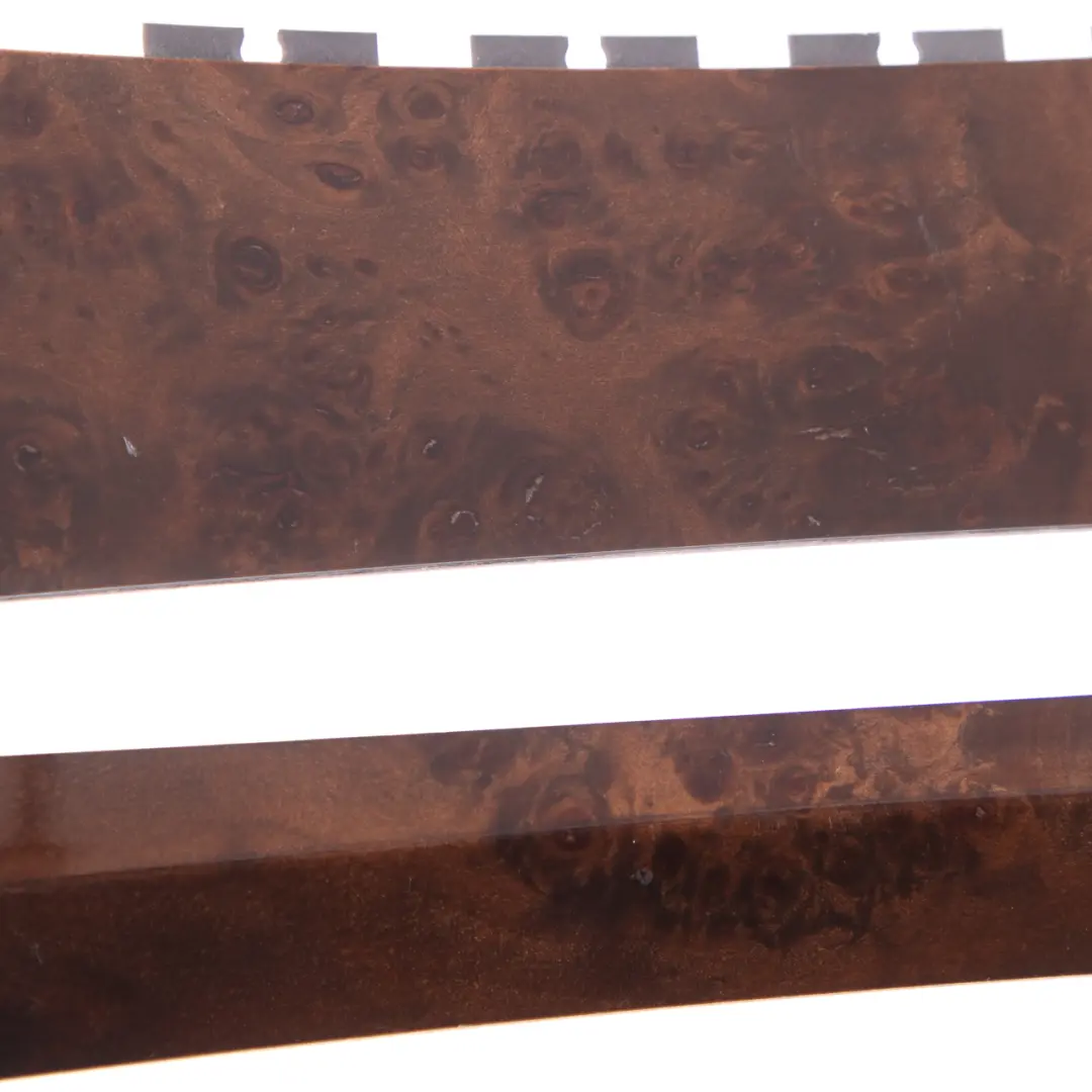 BMW 5 Series E60 E61 Cover Trim Panel Dashboard Frame Center Wood Poplar - SKU 6951031 - Part number 6951031