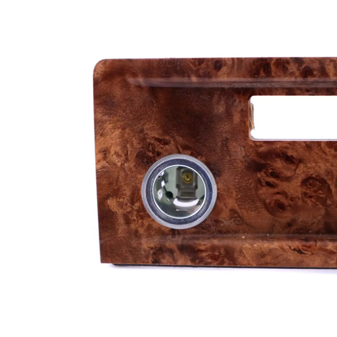 Coperchio Console Centrale Posteriore Pioppo Woodgrain Luce per BMW E60 E61 con numero di parte 6951142 BMW E60 E61 Coperchio Console Centrale Posteriore Pioppo Woodgrain Luce - SKU 6951142 - Numero di parte 6951142