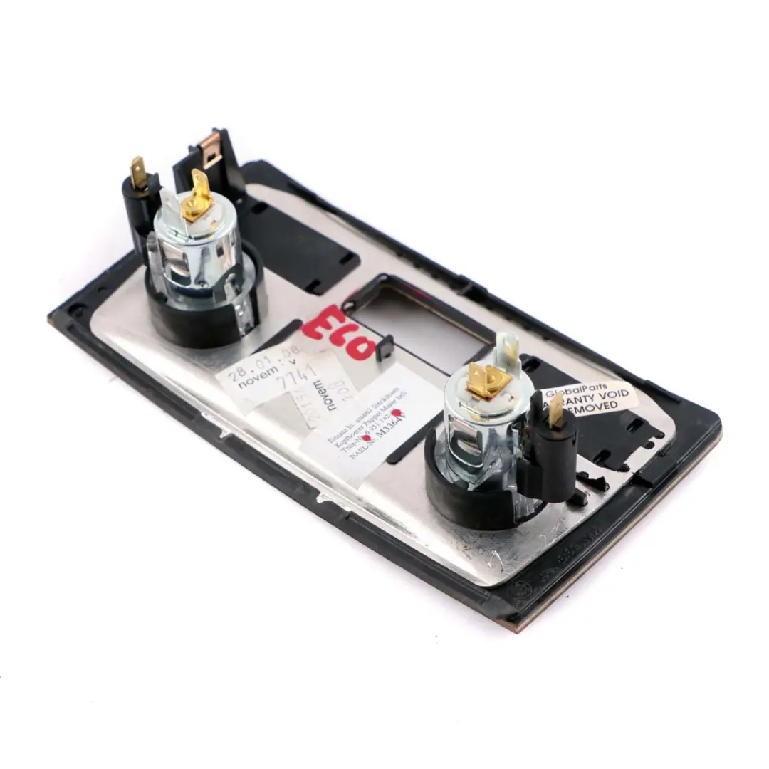 BMW E60 E61 Cubierta Consola Central Trasera alamo Woodgrain Luz - SKU 6951142 - Número de pieza 6951142