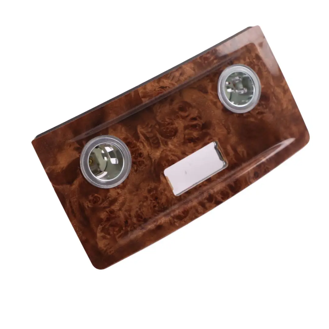 Coperchio Console Centrale Posteriore Pioppo Woodgrain Luce per BMW E60 E61 con numero di parte 6951142 BMW E60 E61 Coperchio Console Centrale Posteriore Pioppo Woodgrain Luce - SKU 6951142 - Numero di parte 6951142