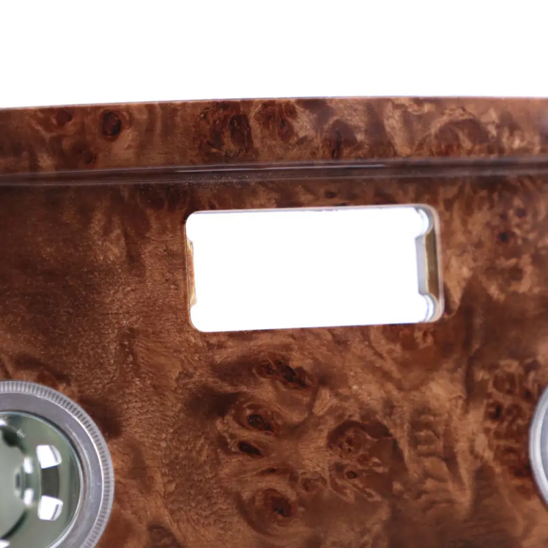 BMW E60 E61 Coperchio Console Centrale Posteriore Pioppo Woodgrain Luce - SKU 6951142 - Numero di parte 6951142