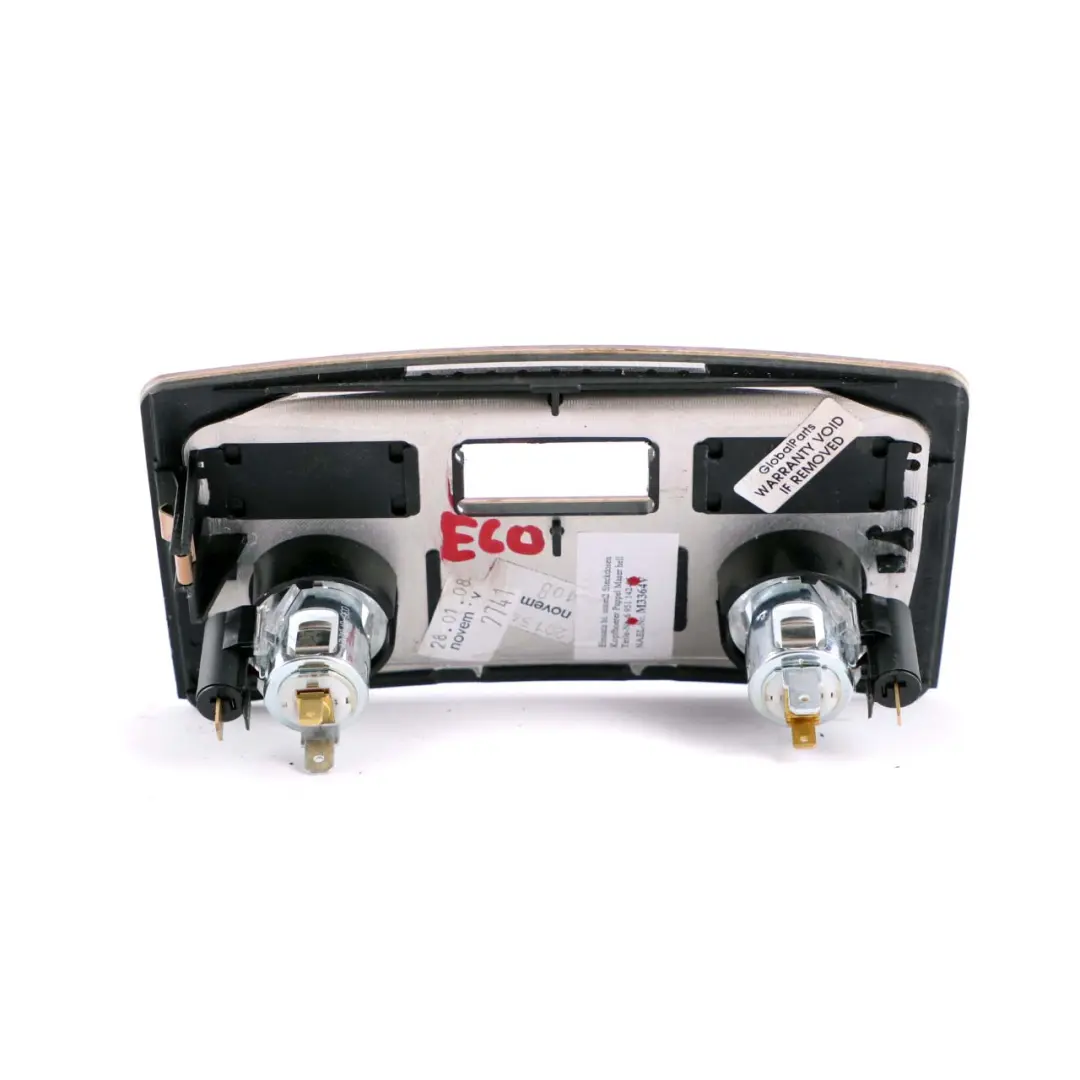BMW E60 E61 Coperchio Console Centrale Posteriore Pioppo Woodgrain Luce - SKU 6951142 - Numero di parte 6951142