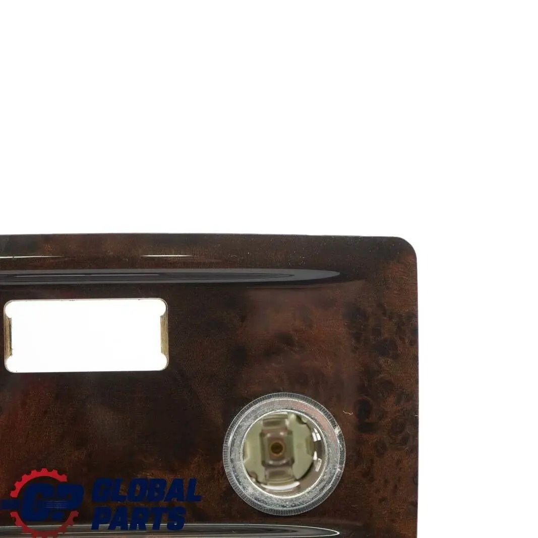 Trim Panel Centre Console Wood Poplar Dark to BMW 5 Series E60 E61 Cover with Part number 6951150 BMW 5 Series E60 E61 Cover Trim Panel Centre Console Wood Poplar Dark - SKU 6951150 - Part number 6951150