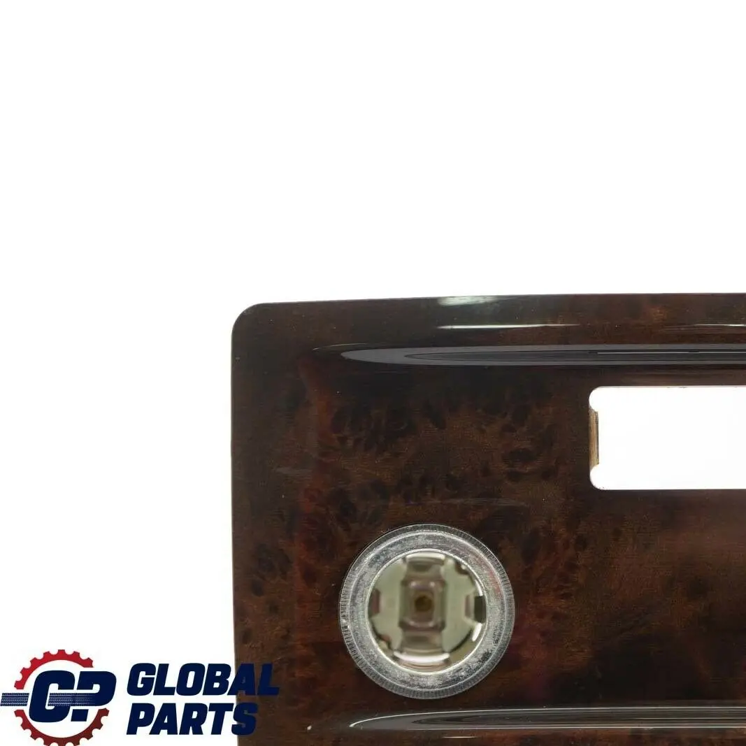 BMW 5 Series E60 E61 Cover Trim Panel Centre Console Wood Poplar Dark - SKU 6951150 - Part number 6951150