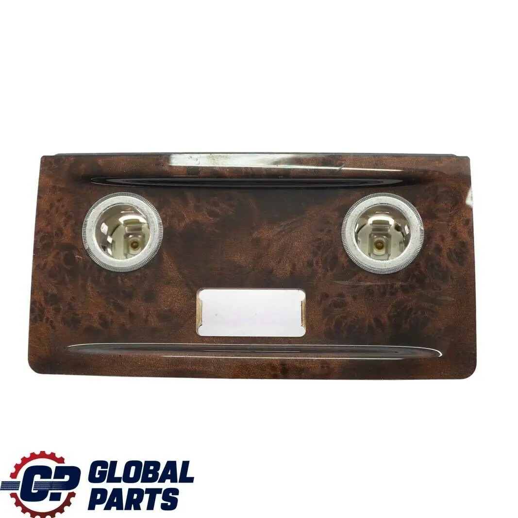 BMW 5 Series E60 E61 Cover Trim Panel Centre Console Wood Poplar Dark - SKU 6951150 - Part number 6951150