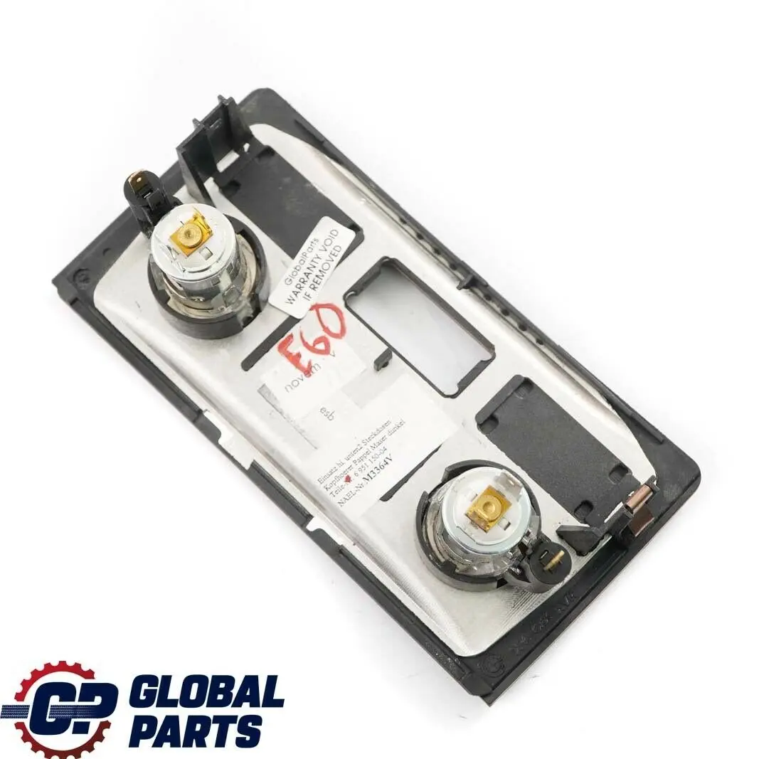 BMW 5 er E60 E61 Blende Pappel Maser Mittelkonsole Dunkel - SKU 6951150 - Teilenummer 6951150