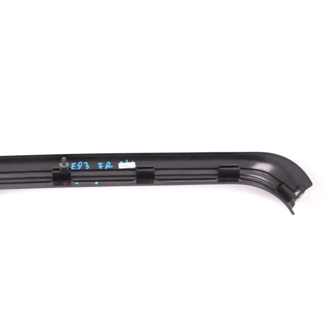 BMW E92 E93 LCI Tapa Entrada Delantera Derecha Negro Schwarz - SKU 6951382 - Número de pieza 6951382