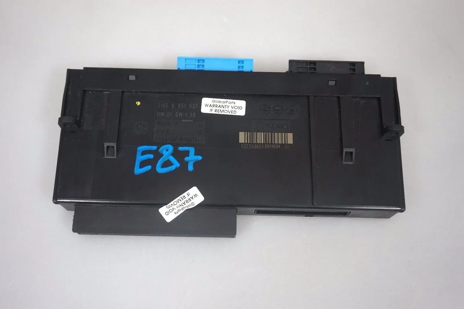 BMW 1 Reihe E87 Steuereinheit ECU Steuergerät PL2 JBBFE 31656951537 6951537