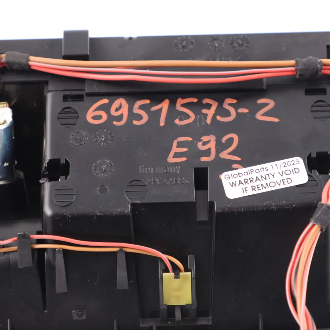 Decor Ashtray Tray Trim Cover Front Centre Console Ruthenium Titan to BMW E92 E93 with Part number 6951575 BMW E92 E93 Decor Ashtray Tray Trim Cover Front Centre Console Ruthenium Titan - SKU 6951575-2 - Part number 6951575