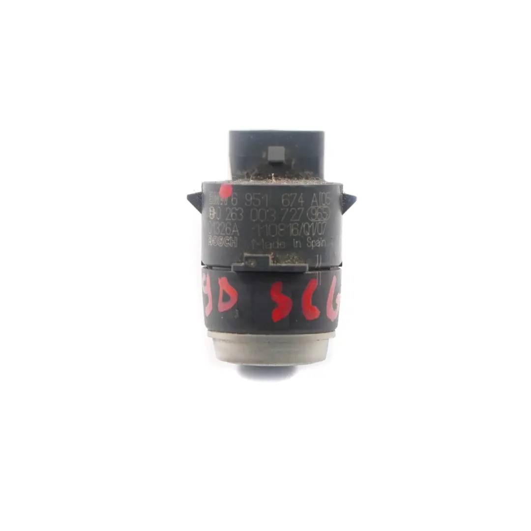 BMW E81 E87 E90 PDC Ultraschallsensor Sensor Spacegrau Metallic A52 - SKU 6951674-SCG - Teilenummer 6951674