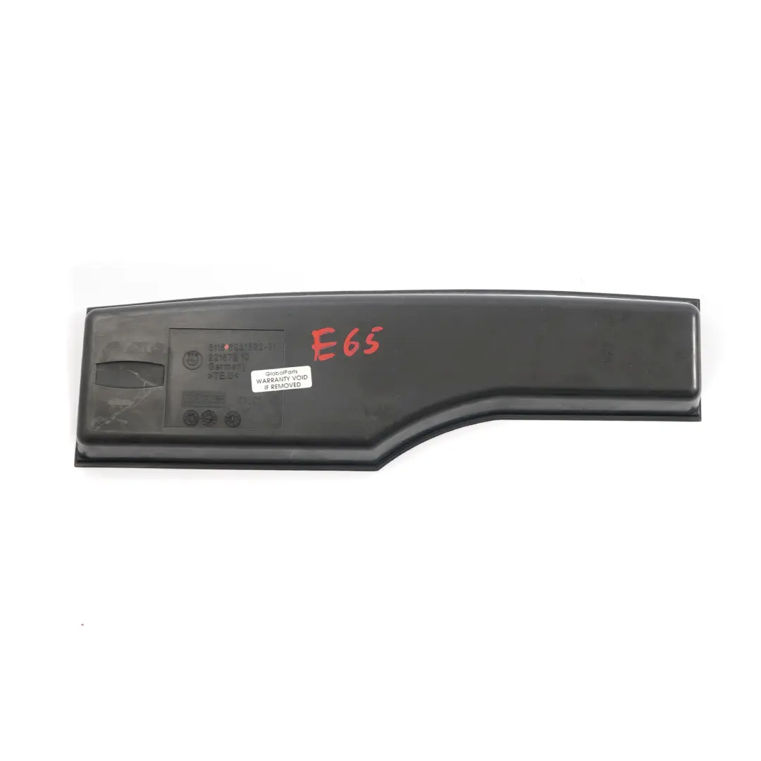 BMW E65 E66 E67 Piso De goma Mat Velours - SKU 6951892 - Número de pieza 6951892