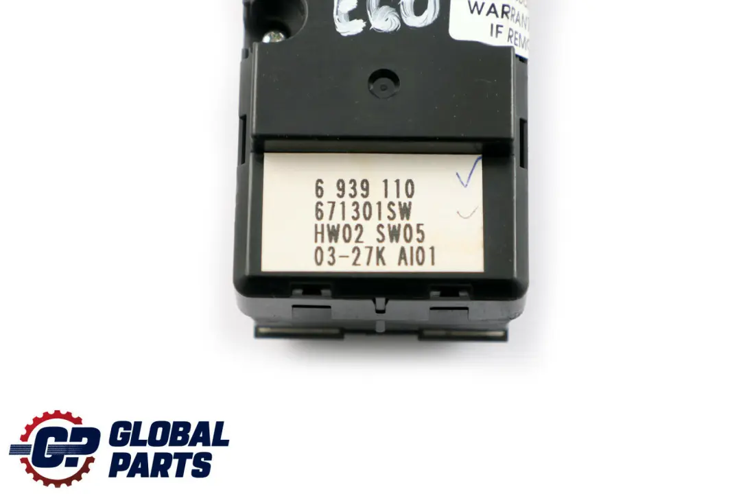 Interrupteur Leve Vitre Cote Conducteur 6943261 pour BMW E60 E61 LCI à propos du numéro de pièce 6951924 BMW E60 E61 LCI Interrupteur Leve Vitre Cote Conducteur 6943261 - SKU 6951924 - Numéro de pièce 6951924