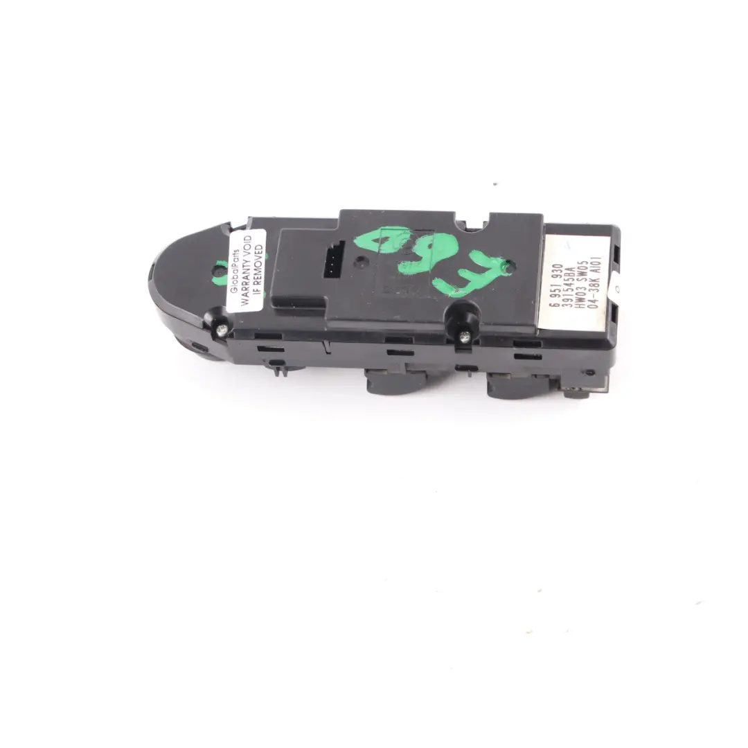  Interruptor Ventana BMW E60 E61 Lado Conductor Auto Dip - SKU 6951930 - Número de pieza 6951930