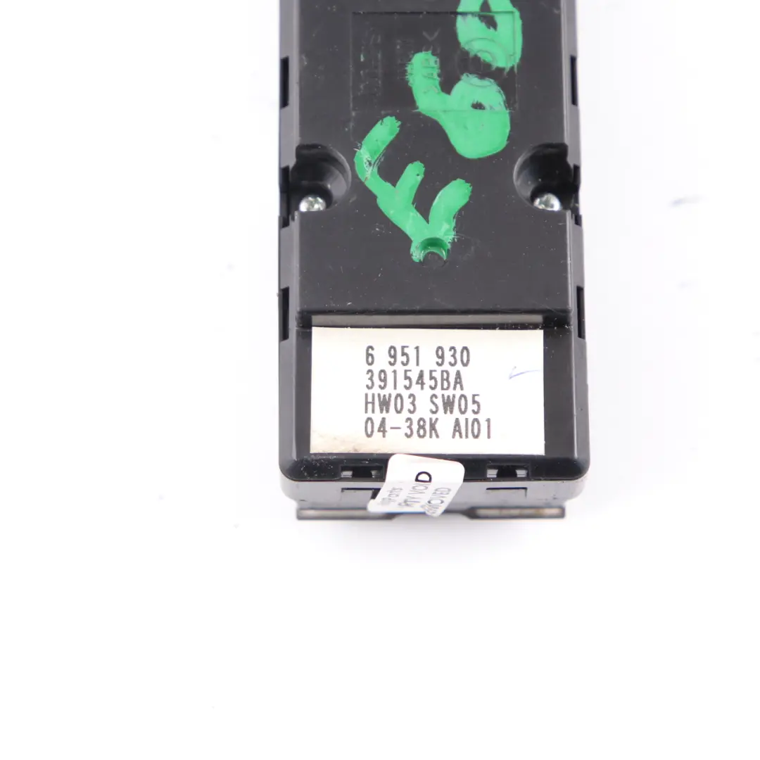 Fensterschalter BMW E60 E61 Heber Fahrerseite Auto Dip für mit Teilenummer 6951930 Fensterschalter BMW E60 E61 Heber Fahrerseite Auto Dip - SKU 6951930 - Teilenummer 6951930