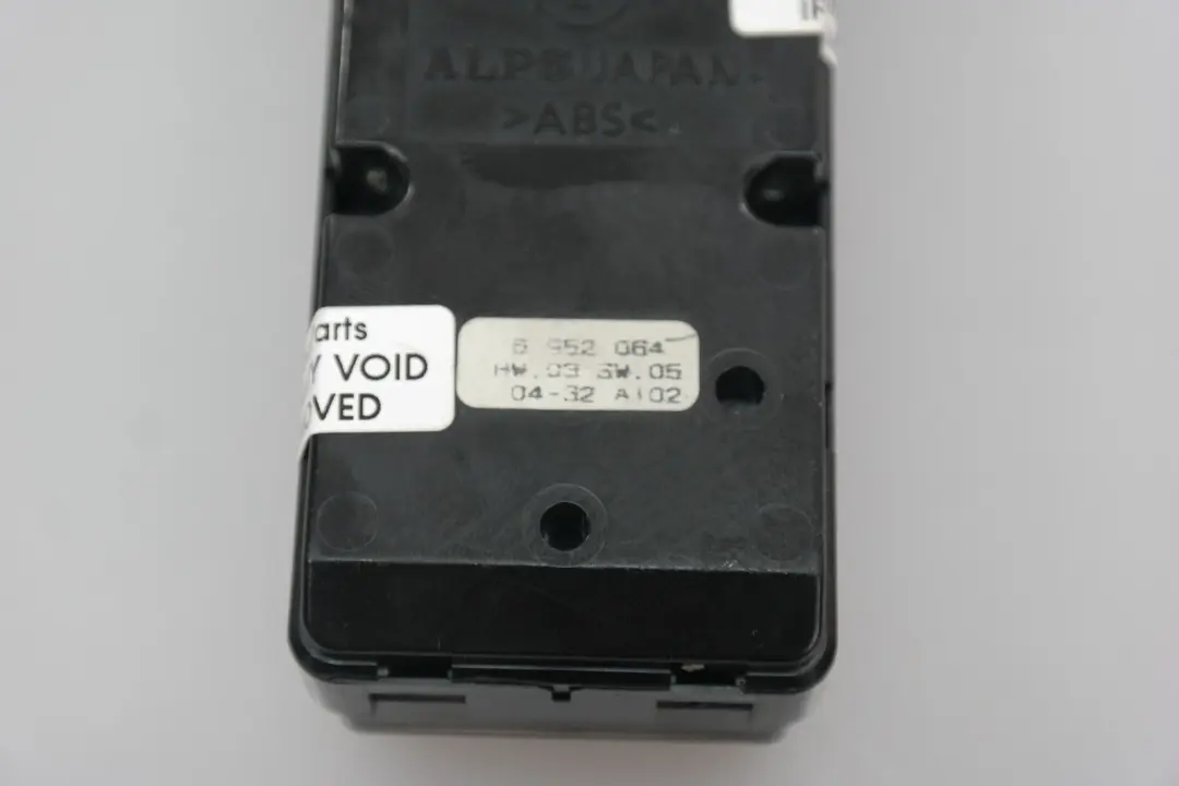 BMW 1 Series E87 Power Fold Switch Window Lifter Driver's Side - SKU 6952064 - Part number 6952064