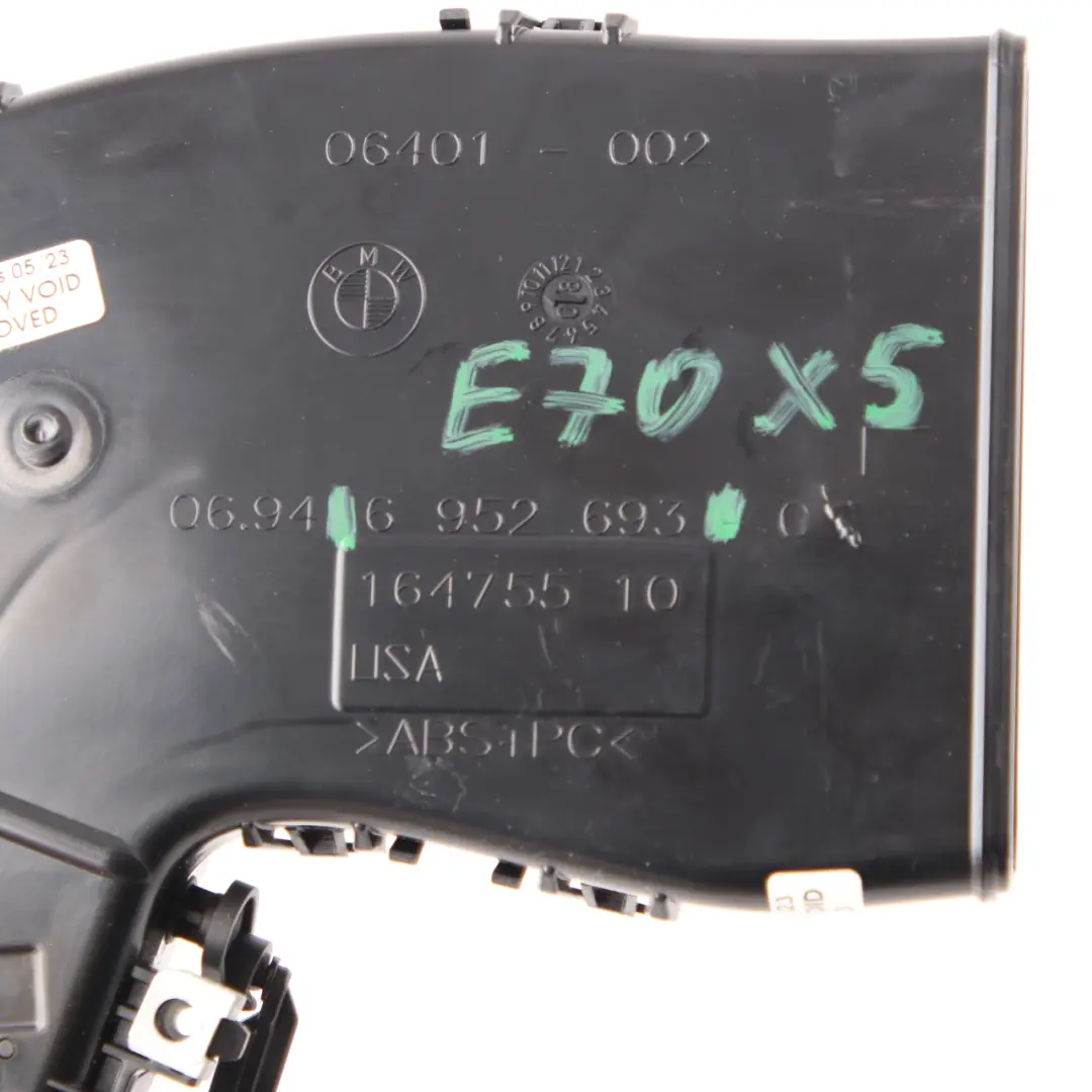 Vent Pillar Column Trim Grille Nozzle Left N/S to BMW X5 E70 Air with Part number 6952693 BMW X5 E70 Air Vent Pillar Column Trim Grille Nozzle Left N/S - SKU 6952693 - Part number 6952693