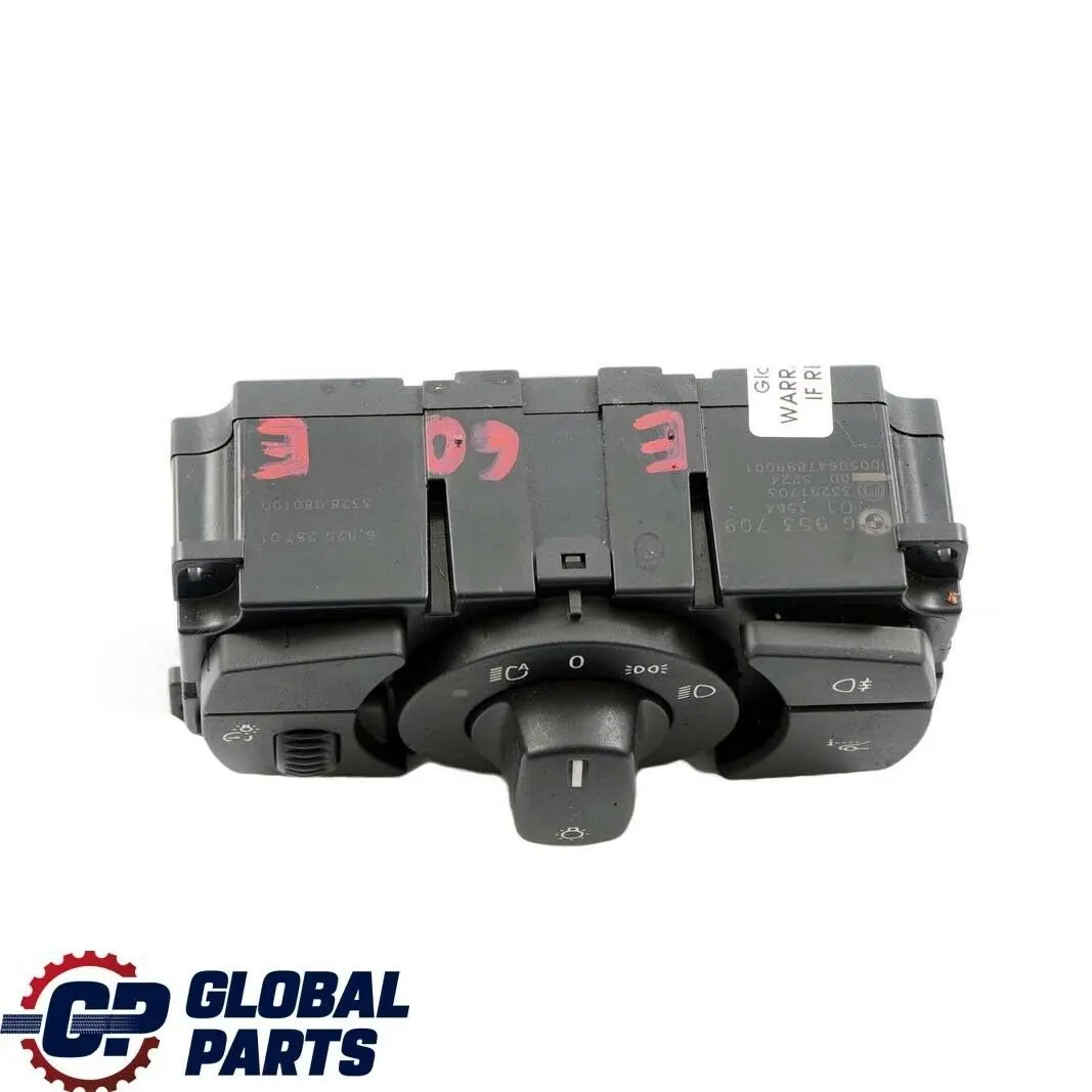 BMW 5 6 er E60 M5 E63 E64 M6 Bedieneinheit Licht - SKU 6953709 - Teilenummer 6925257