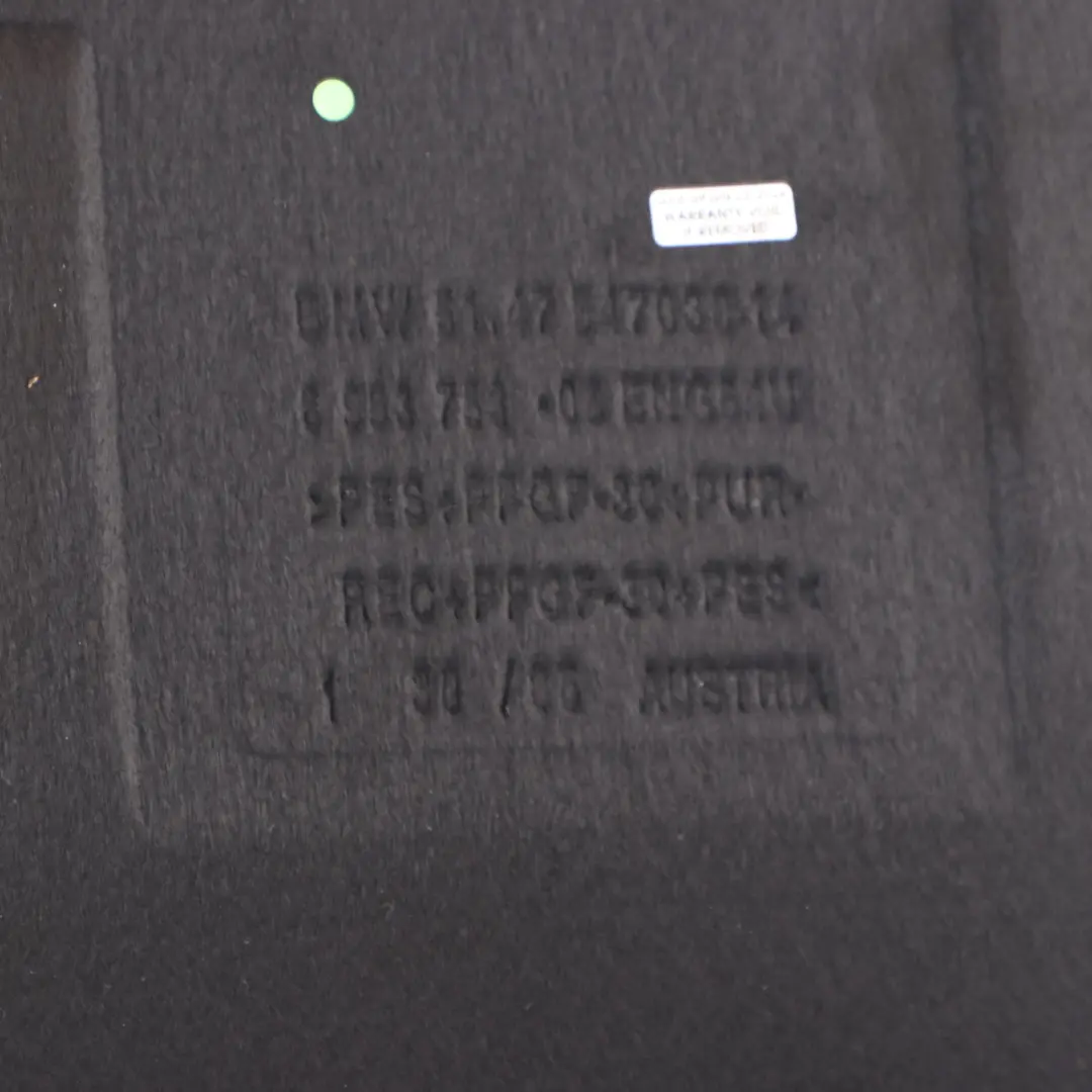 BMW 3 Series E90 E91 E92 Boot Trunk Luggage Compartment Loading Panel Grey - SKU 6953753 - Part number 6953753