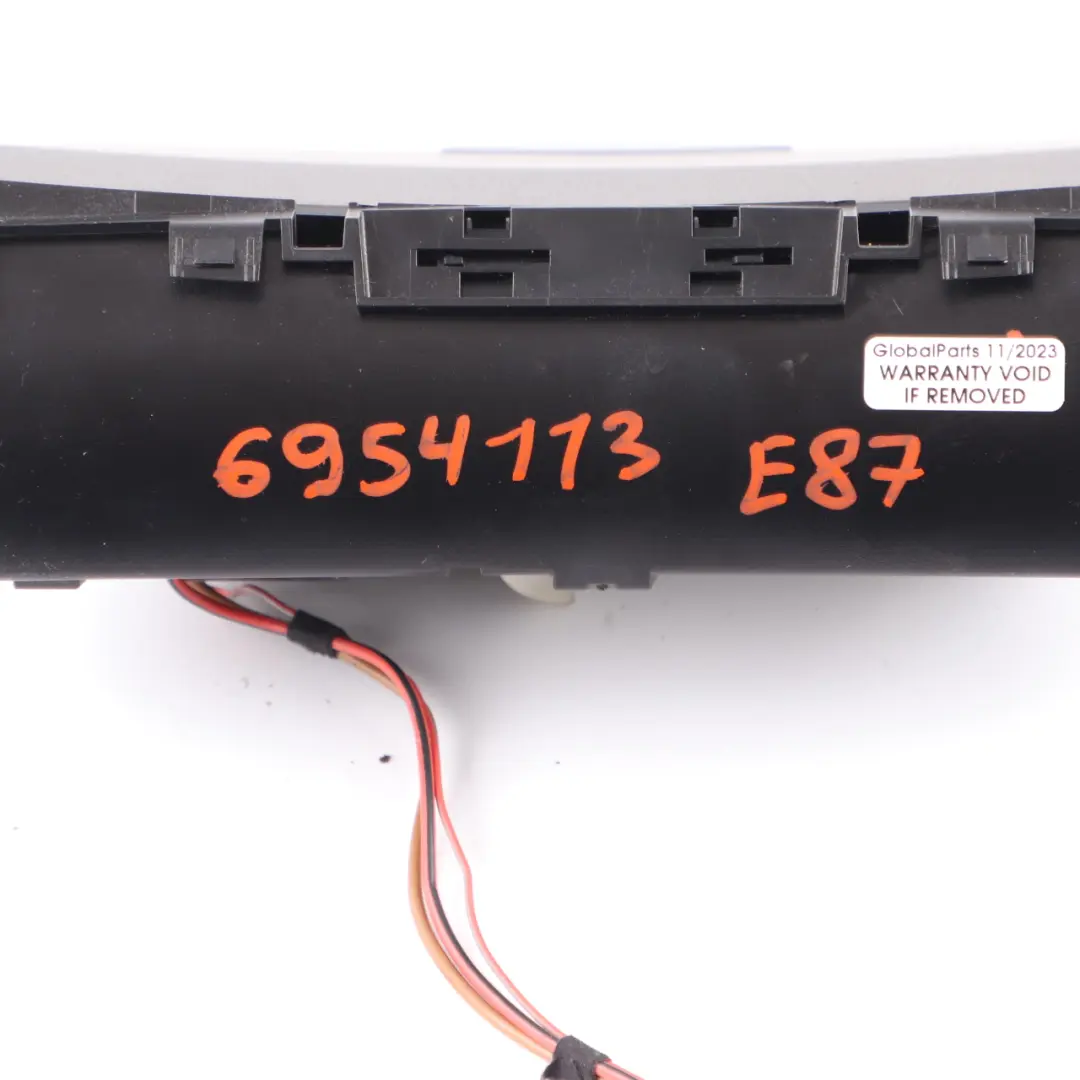 BMW E81 E87 Console Centrale Posacenere Anteriore Decor Titan Matt 7078571 - SKU 6954113 - Numero di parte 6954113