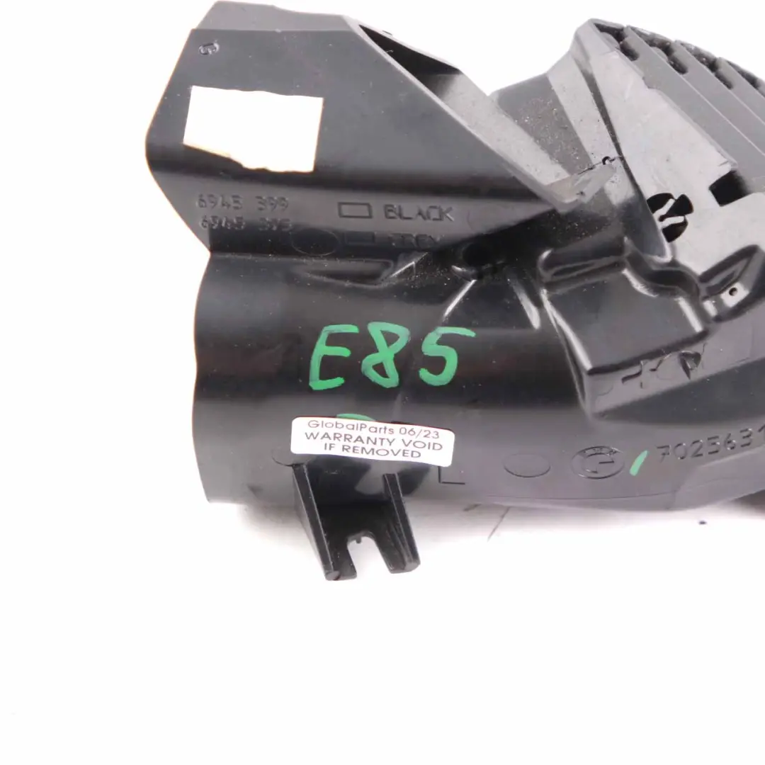 BMW Z4 E85 E86 Rejilla de Aire Fresco Izquierda Salpicadero Negro 7025631 - SKU 6954301-1 - Número de pieza 6954301
