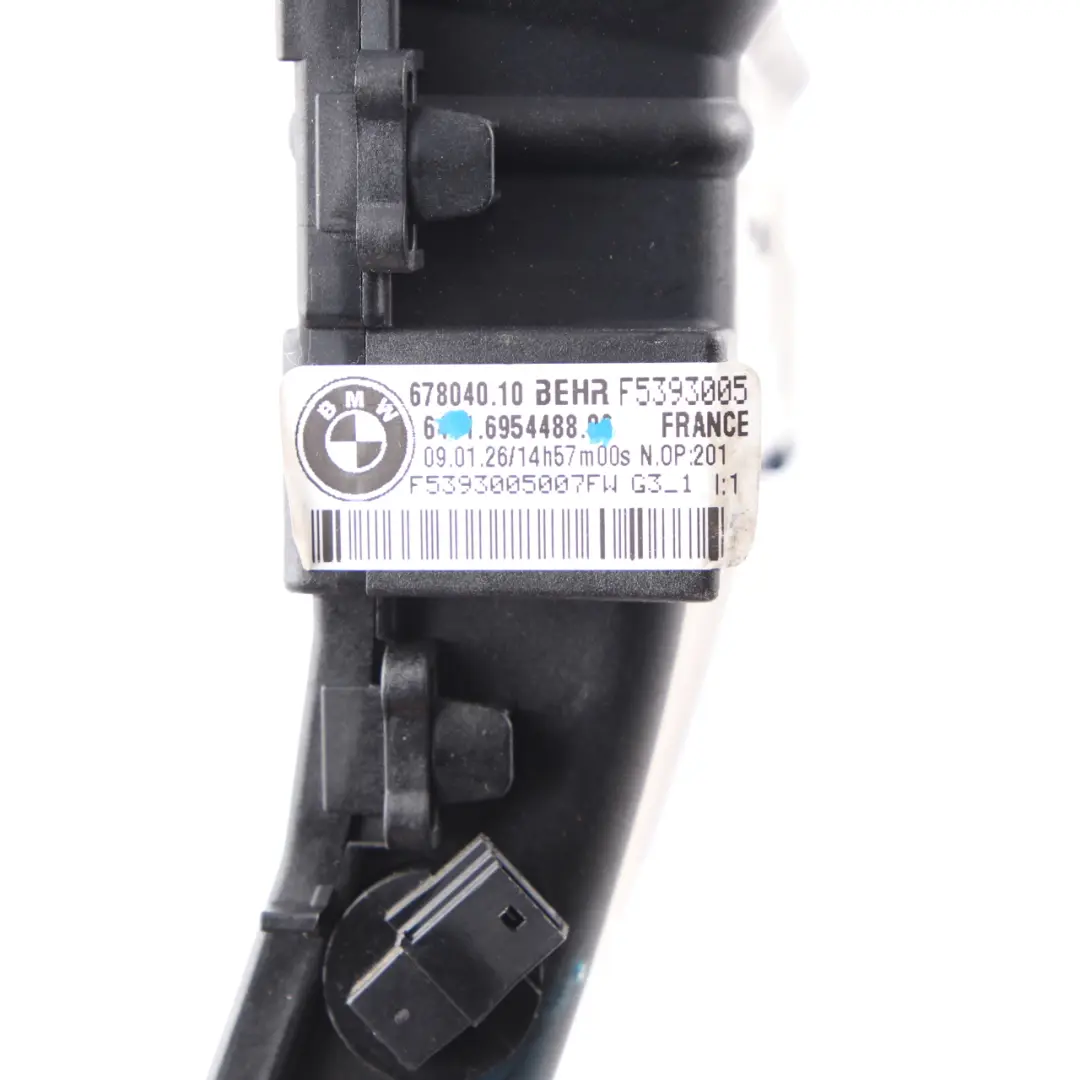  Auxliary Heater BMW X5 E70 F15 Electric Right O/S Air Duct Vent Blower - SKU 6954488 - Part number 6954488