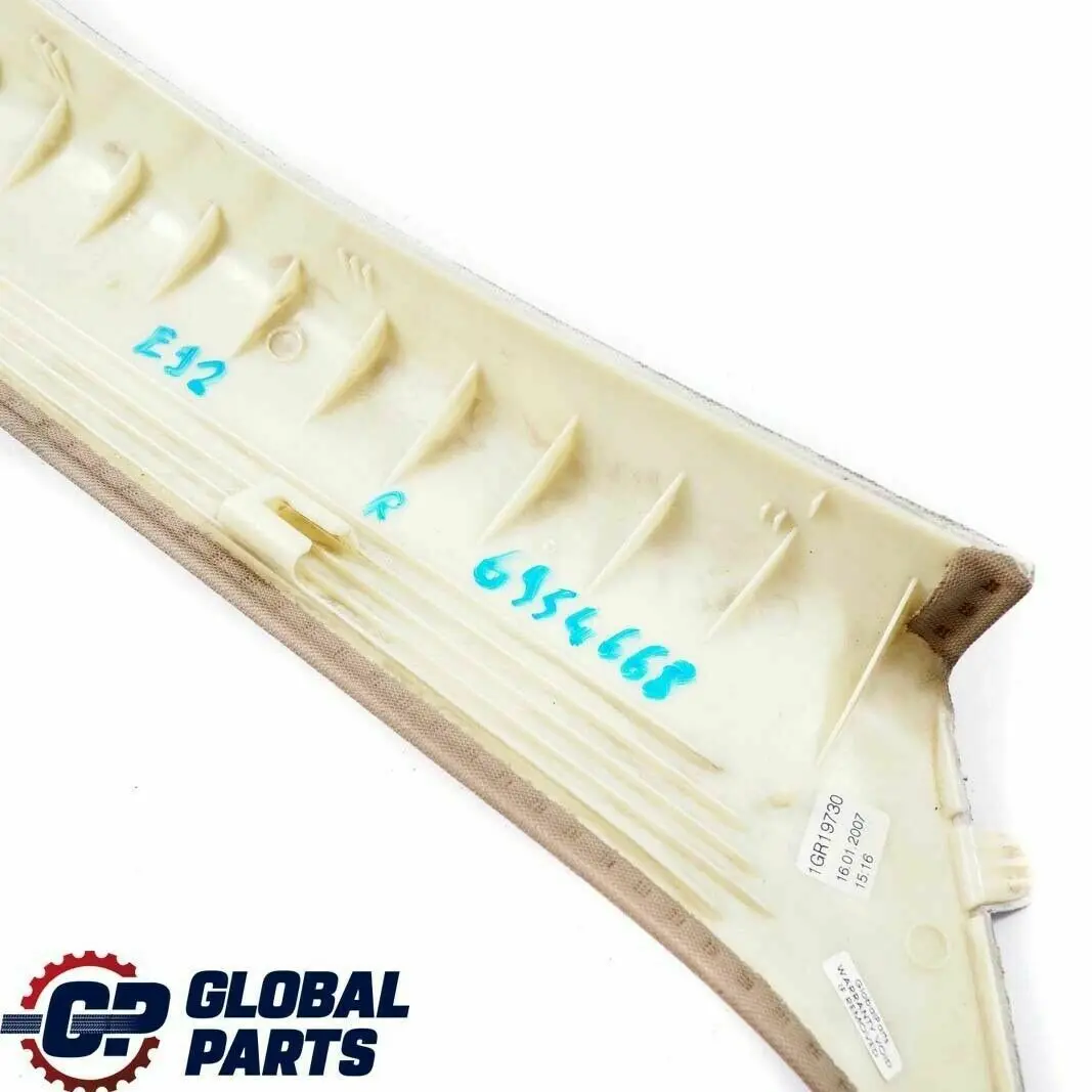 Column A Left N/S Trim Beige Creambeige 7117468 to BMW 3 Series E92 Cover with Part number 6954667 BMW 3 Series E92 Cover Column A Left N/S Trim Beige Creambeige 7117468 - SKU 6954667 - Part number 6954667