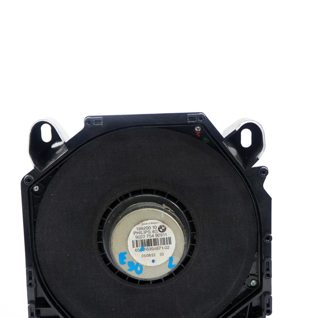 Stereo Audio Left N/S Central Bass Speaker to BMW E81 E87 E90 with Part number 6954871 BMW E81 E87 E90 Stereo Audio Left N/S Central Bass Speaker - SKU 6954871 - Part number 6954871