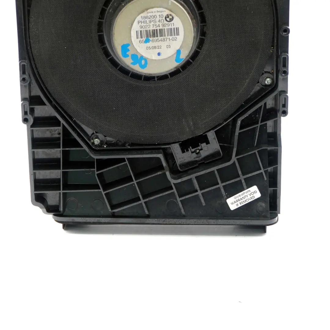 Głośnik Niskotonowy Lewy do BMW E87 E90 E91 o numerze 6954871 BMW E87 E90 E91 Głośnik Niskotonowy Lewy - SKU 6954871 - Numer Części 6954871