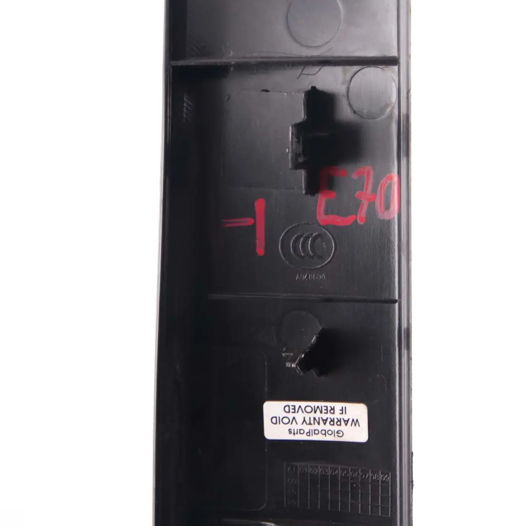 Trunk Lid Trim Panel Tailgate Cover Rear Right O/S Black 7149640 to BMW X5 E70 with Part number 6954896 BMW X5 E70 Trunk Lid Trim Panel Tailgate Cover Rear Right O/S Black 7149640 - SKU 6954896-1 - Part number 6954896