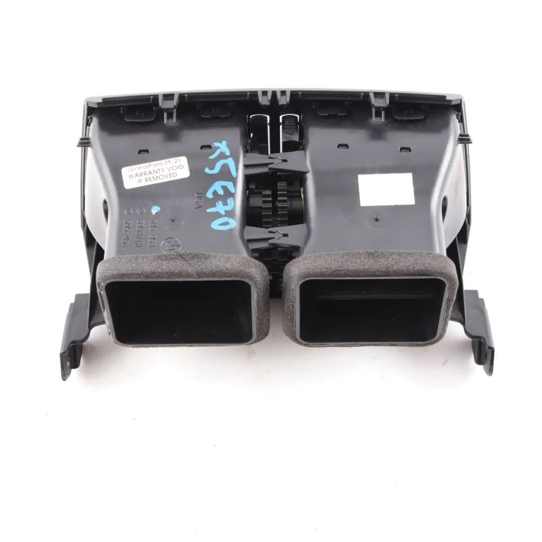  Luftauslass BMW E70 E71 Hintere Mittelkonsole Düse Grill Trim Schwarz - SKU 6954953 - Teilenummer 6954953
