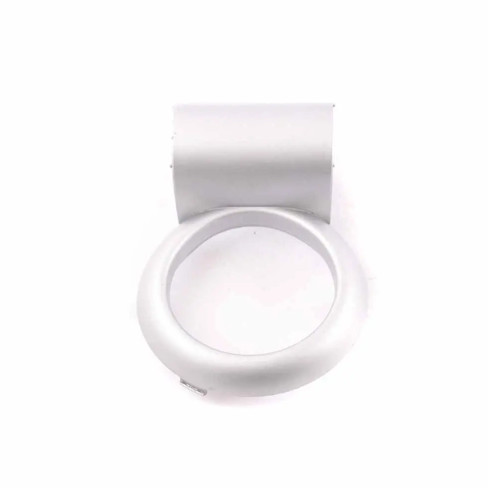 Mini R52 Porte-gobelets Cache panneau central Arrière Argent 6955014