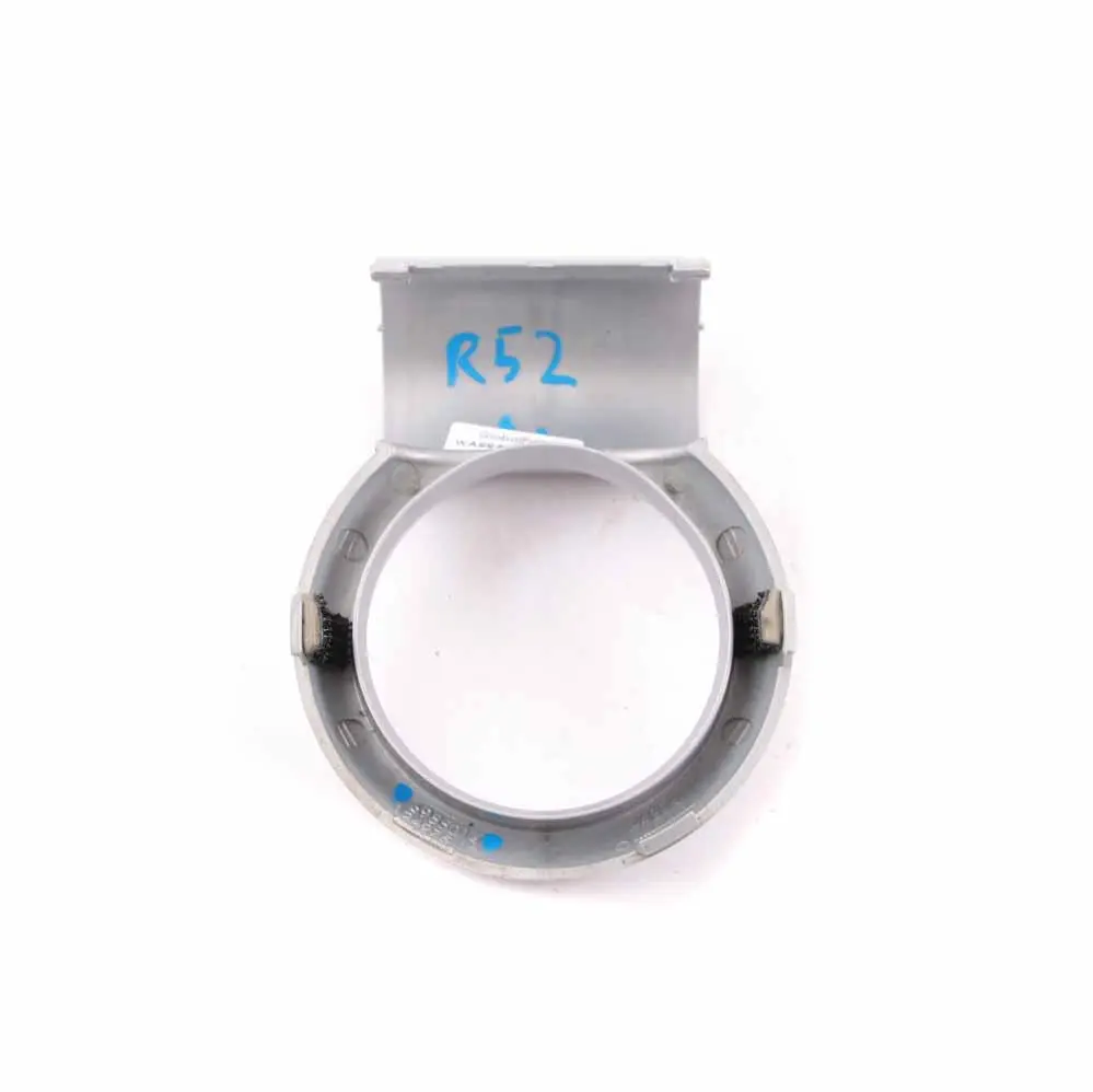 Mini R52 Portabicchieri Coperchio pannello centrale Posteriore Argento - SKU 6955014 - Numero di parte 6955014
