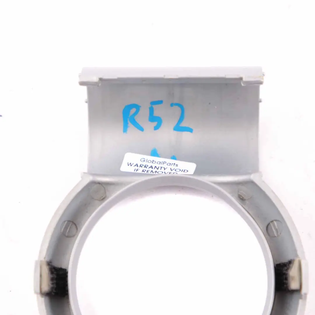 Mini R52 Portabicchieri Coperchio pannello centrale Posteriore Argento - SKU 6955014 - Numero di parte 6955014